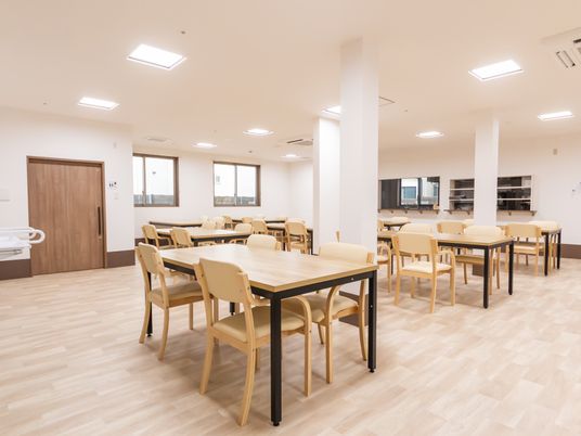 開放感あるダイニングルーム