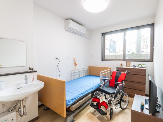 車椅子対応の居室