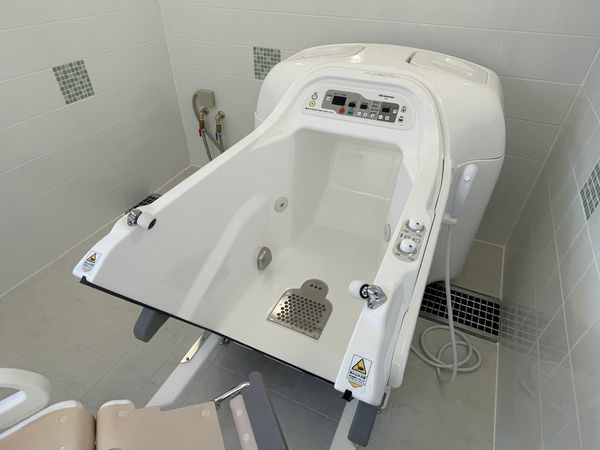 設備が整った浴室