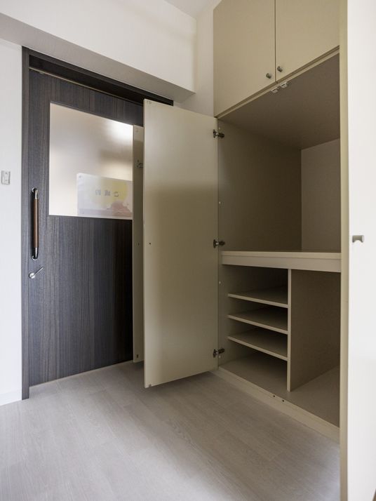 収納のある居室