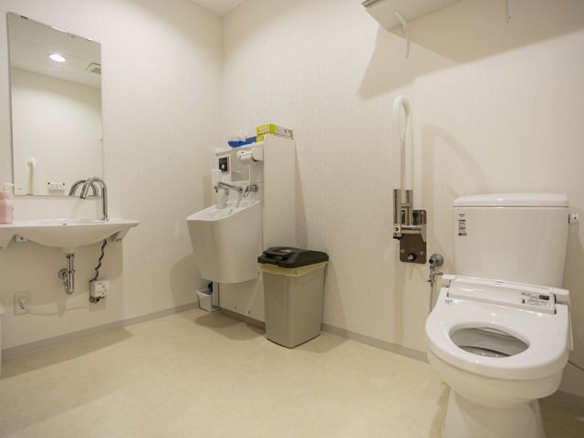 清潔なトイレ空間
