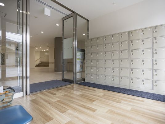 開放感あるエントランス