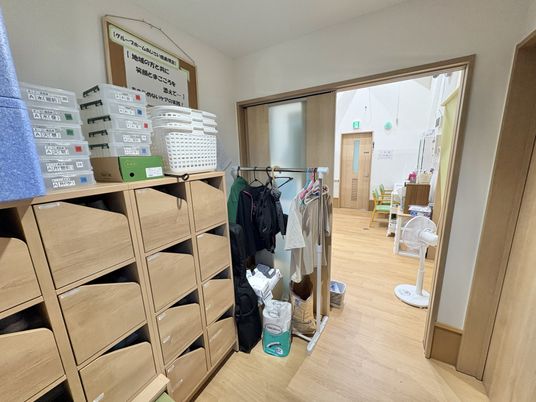 清潔感のある廊下