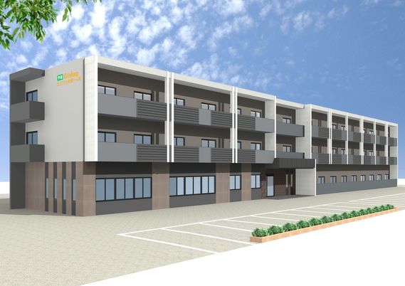 立派な3階建て外観