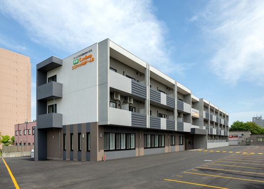 立派な3階建て外観