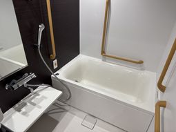 落ち着いたバスルーム