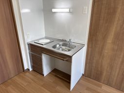 シンプルなキッチン