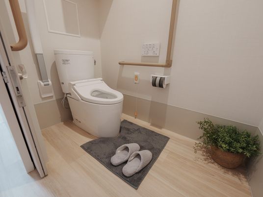 清潔なトイレ空間