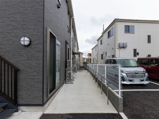 建物外の通路  