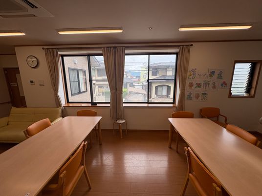 大きな窓がある部屋