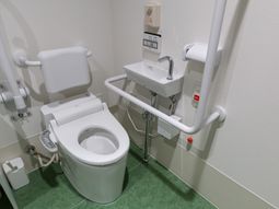 快適な設備のトイレ