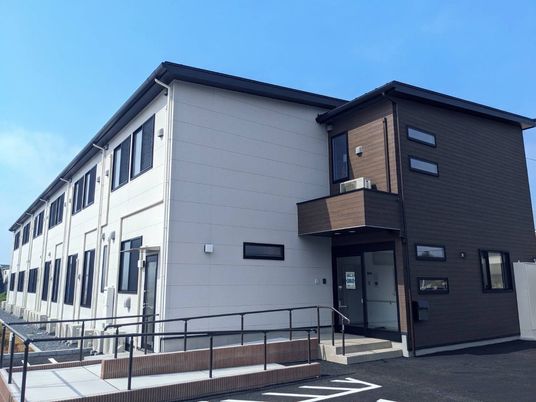 外観の見える建物  