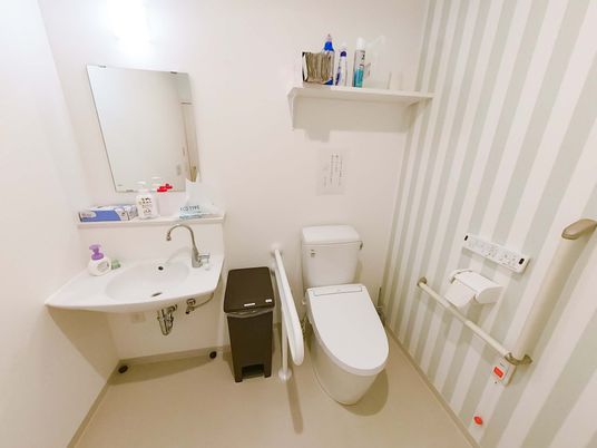 設備が整ったトイレ