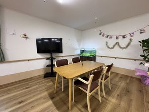 落ち着いた雰囲気のリビング