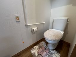 リラックスできる空間のトイレ