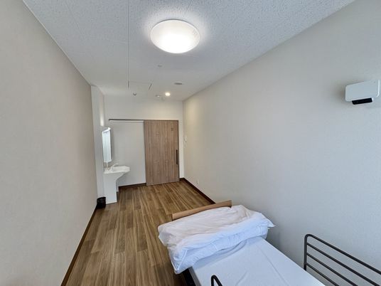 自然光の入る居室