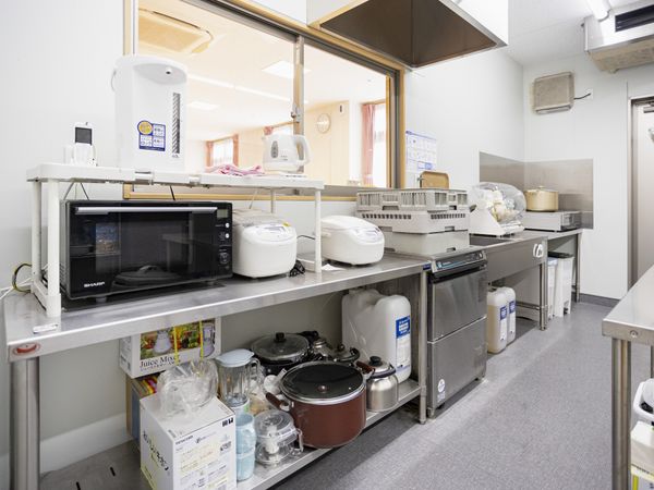 調理設備が整ったキッチン