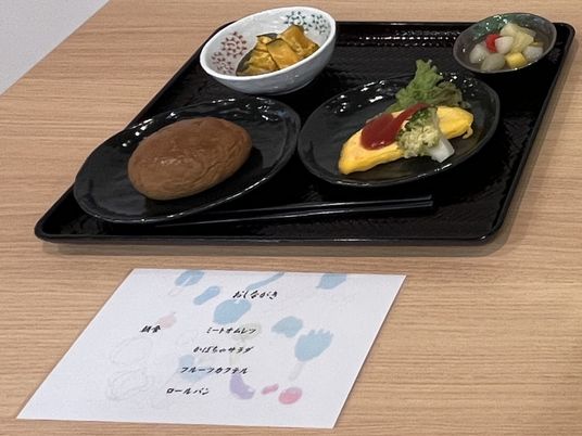 提供される食事の例