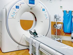 機能訓練室の検査機器  