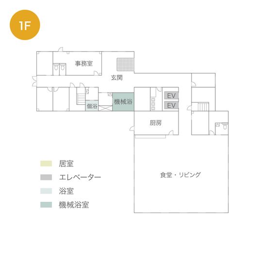 機械浴室の図面