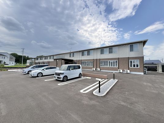 建物外観の駐車場  