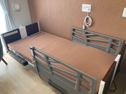 ベッドがある居室