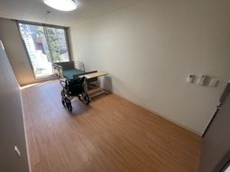 自然光が差し込む居室