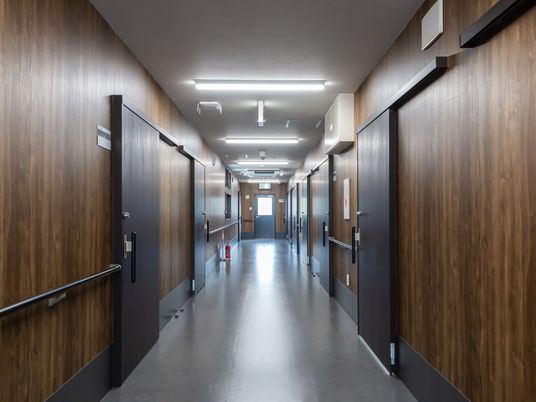 温かみのある廊下