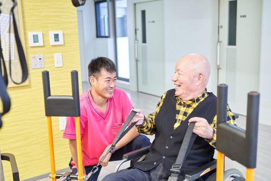 訓練中の様子の一幕