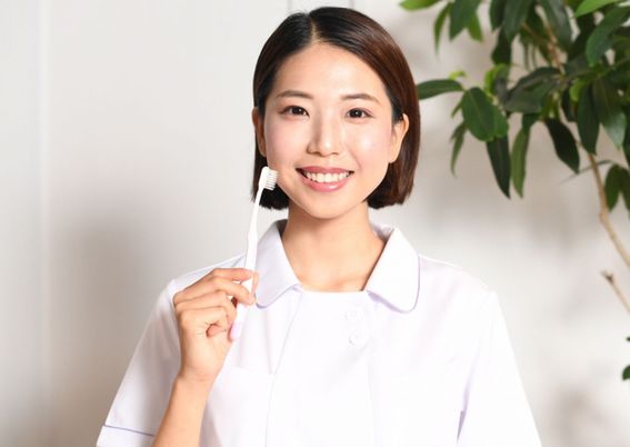 笑顔のスタッフ