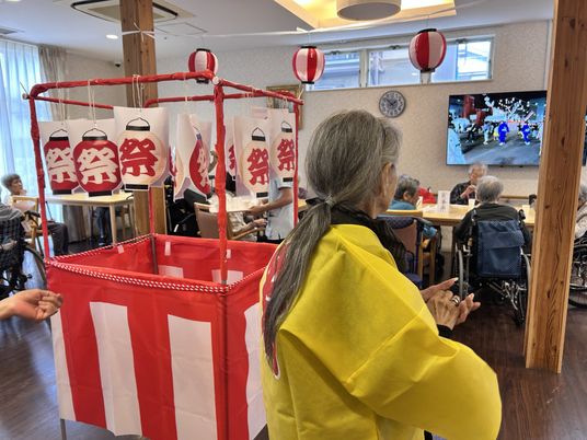 楽しげなイベント会場