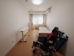車椅子対応の居室