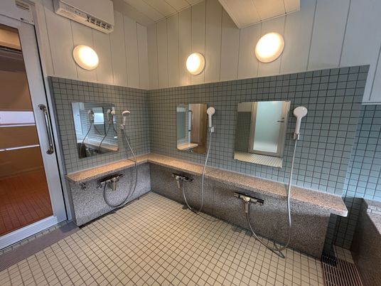 設備が整った浴室