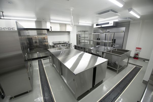 調理設備の部屋