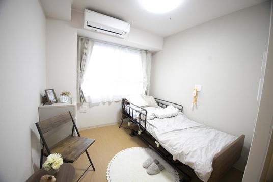 自然光が入る居室