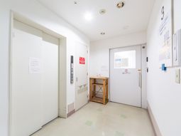 エレベーター前の様子