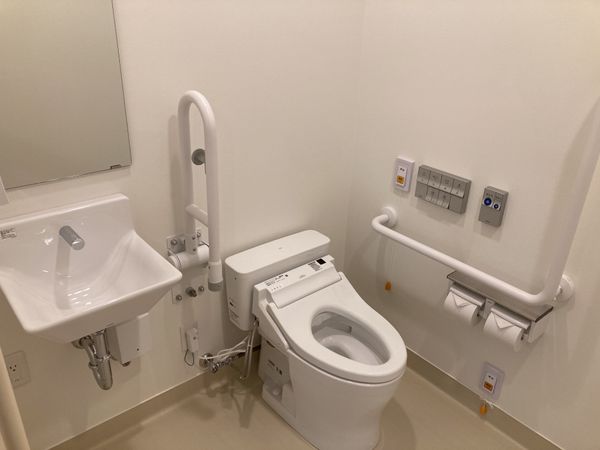 清潔感のあるトイレ