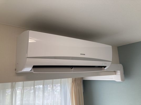 快適な空調設備の壁