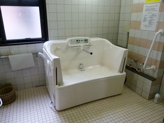 浴そうのある浴室