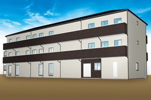 3階建ての建物外観