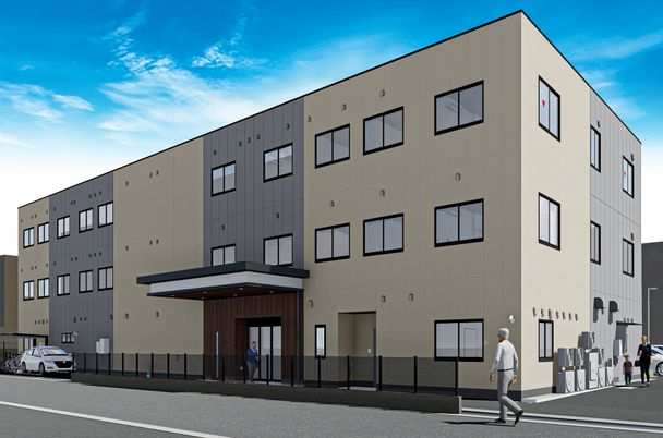 現代的な建物の外観