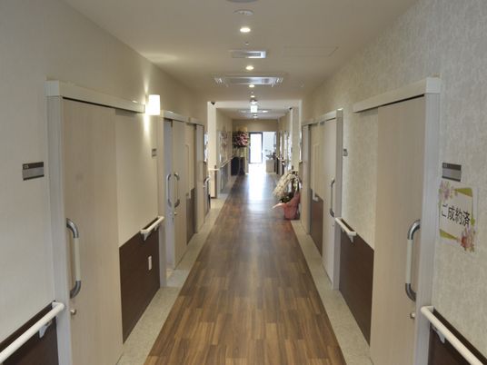 落ち着いた廊下