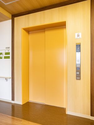 安全な移動が可能なエレベーター