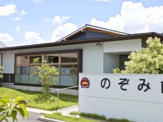 施設の外観と看板  
