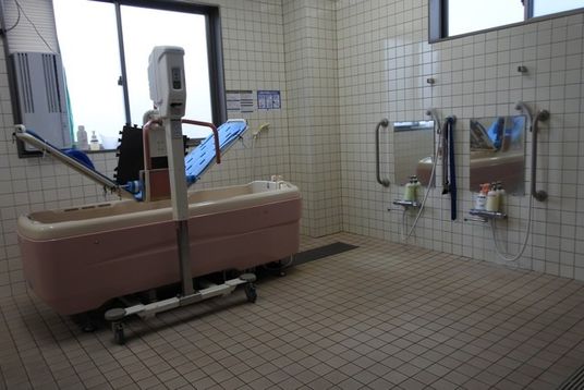 広々した機能訓練室