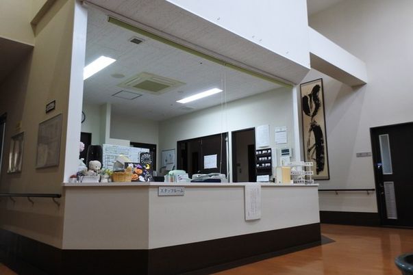 温かい雰囲気のスタッフルーム