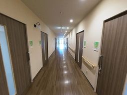 清潔感のある廊下