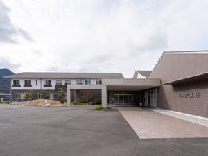広いエントランス
