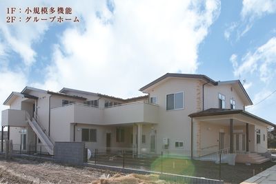 キレイな施設外観