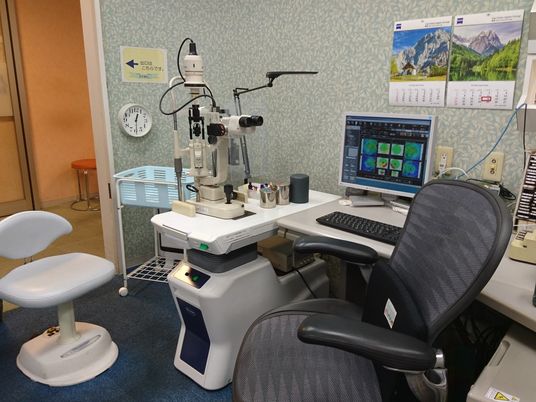 検査機器のある部屋  